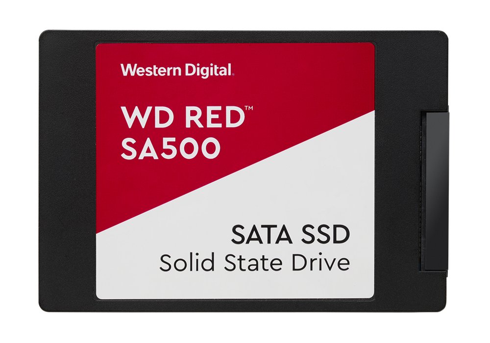 Western Digital Red SA500 | 1TB SATA SSD | 2.5'' | 560MB/s Lezen | 530MB/s Schrijven - Matmuis